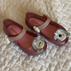 Toddler girl Mini Melissa shoes size 6